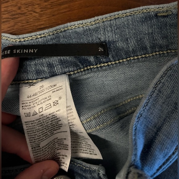 BANANA REPUBLIC Mid-rise skinny jeans Size 26 - Picture 2 of 6